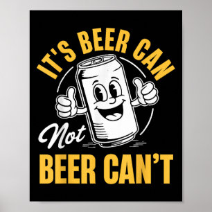 Poster É Lata de Cerveja Não Lata de Cerveja Não É Engraç