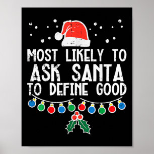 Poster É Mais Provável Perguntar Aos Papais noeis Que Def