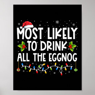 Poster É Mais Provável Que Beba Toda A Onda De Natal