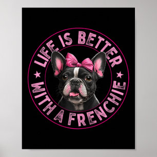 Poster É Melhor Com Um Francês - O Buldogue Francês 1