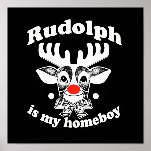 Pôster é meu Ficar em casa (Frente)