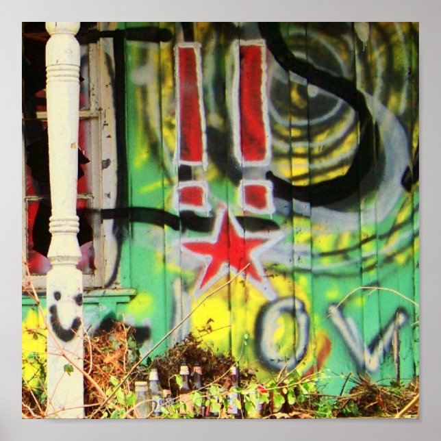 Pôster é muito grafitti? (Frente)