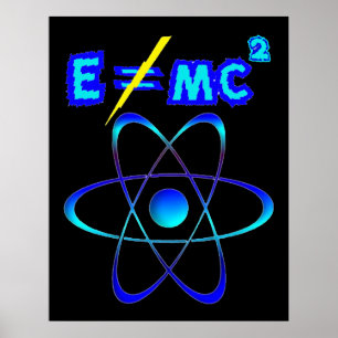 Pôster E não = mc2 - Einstein estava errado!