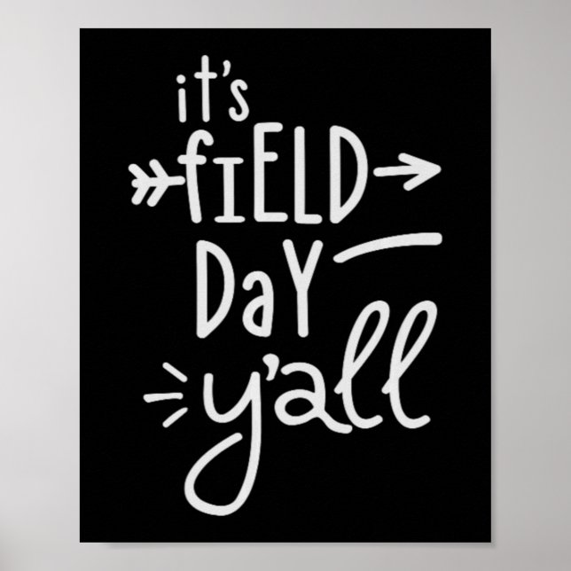 Poster É o Dia do Campo Y'all 75 (Frente)