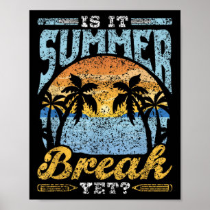 Poster É O Fim Do Verão, Crianças, Alunos, Crianças Fim D