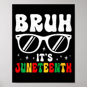 Poster É o Juneteenth, Rapazes, Moças, Crianças, Liberdad