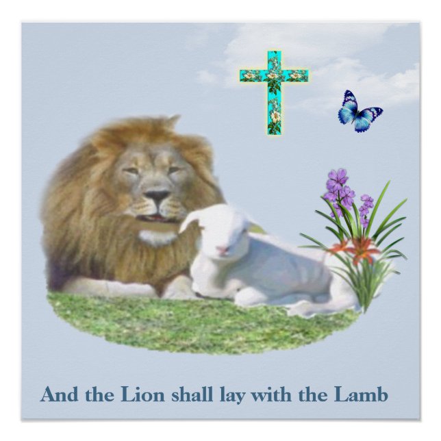 Pôster E o Leão ficará com a Lamb (Frente)