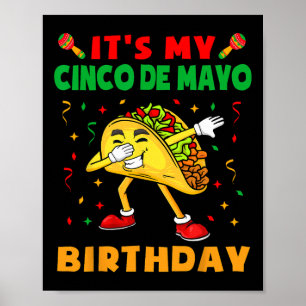 Poster É o meu Cinco de Mayo Aniversário Festa Engraçada