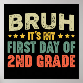 Poster É o meu primeiro dia de segundo de volta à escola