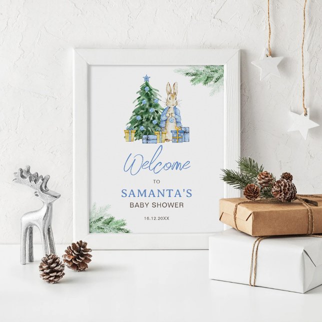 Poster É o sinal de boas-vindas do Chá de fraldas externo (Criador carregado)