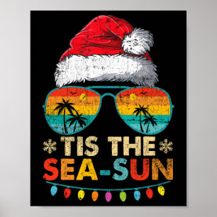 Poster É o Sol do Mar, Santa Praia, Verão, Natal em Julho
