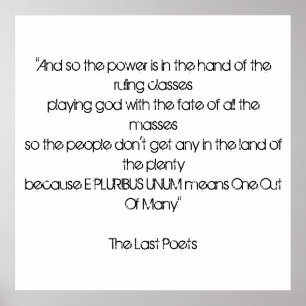 Pôster E Plugribus Unum