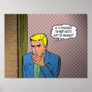 Poster É possível que eu não seja o presente de Deus para