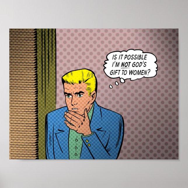 Poster É possível que eu não seja o presente de Deus para (Frente)