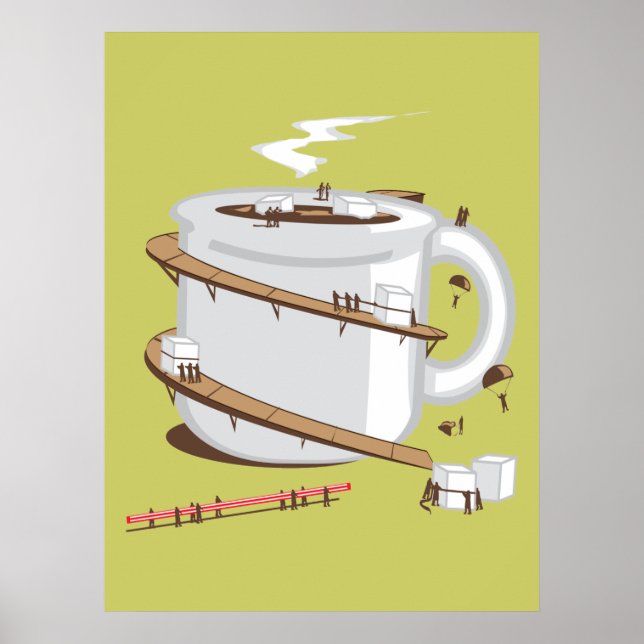 Pôster É preciso uma vila para me Acordar (Frente)