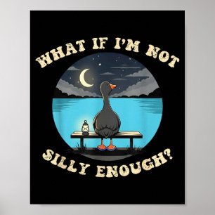 Poster E se não for bobo o suficiente - ditado engraçado