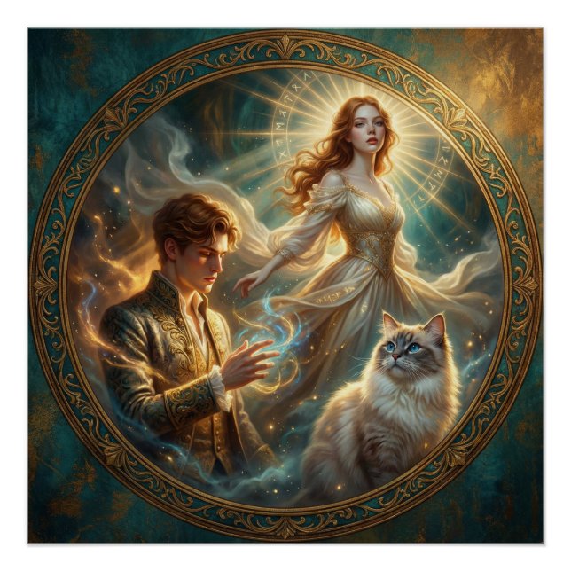 Pôster E se seu animal de estimação fosse humano? Arte em (Frente)