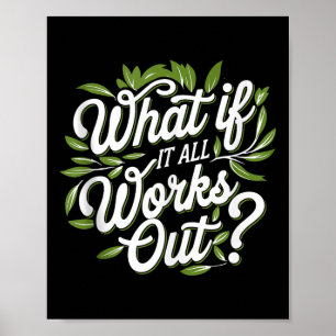 Poster E se tudo der certo, consciência da saúde mental