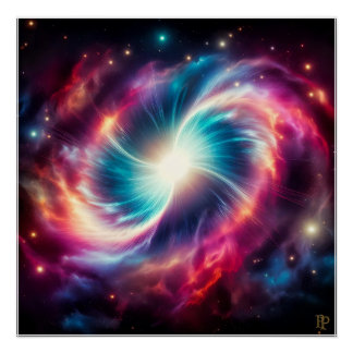 Pôster E se um buraco branco