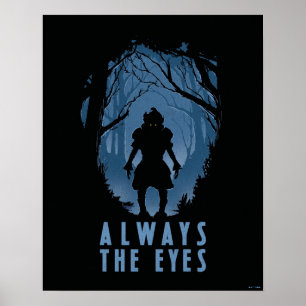 Poster É Sempre A Silhueta Da Floresta Dos Olhos