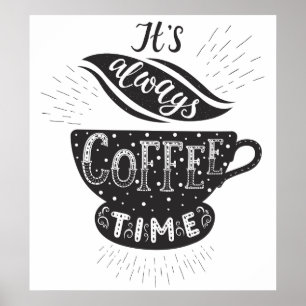 Poster É Sempre Hora do Café