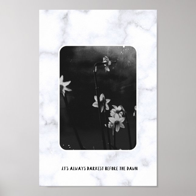 Poster É sempre mais escuro antes do amanhecer (Frente)