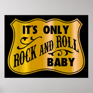 Pôster É só Rock and Roll Baby