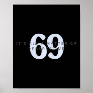 Poster É tudo uma perspectiva 4