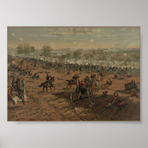 Pôster E.U. civis: Batalha de Gettysburg