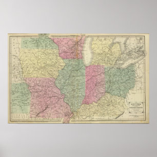 Pôster E.U. ocidentais