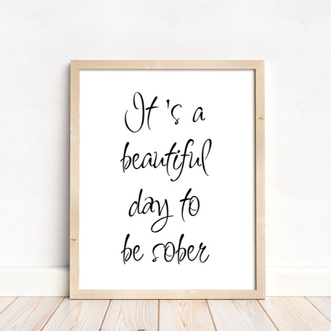 Poster É um belo dia para ser motivacional mais sórdido (Criador carregado)