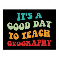 É Um Bom Dia Para Ensinar Geografia I
