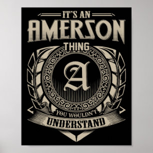 Poster É uma coisa americana que você não entenderia.