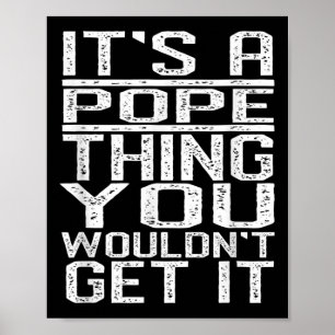 Poster É uma Coisa do Papa, Você Não Entenderia Sobrenome