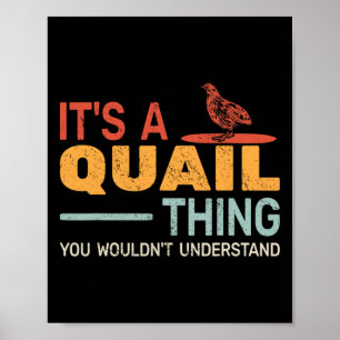 Poster É uma cota que você não entenderia Quail Hu