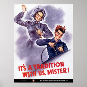 Pôster É uma tradição conosco, senhor!