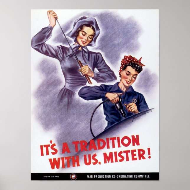 Pôster É uma tradição conosco, senhor! (Frente)