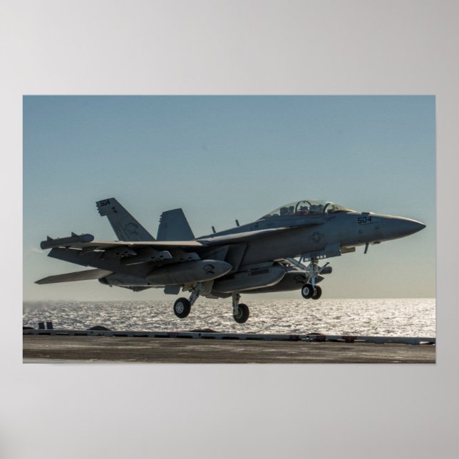 Poster EA-18G Growler (Frente)