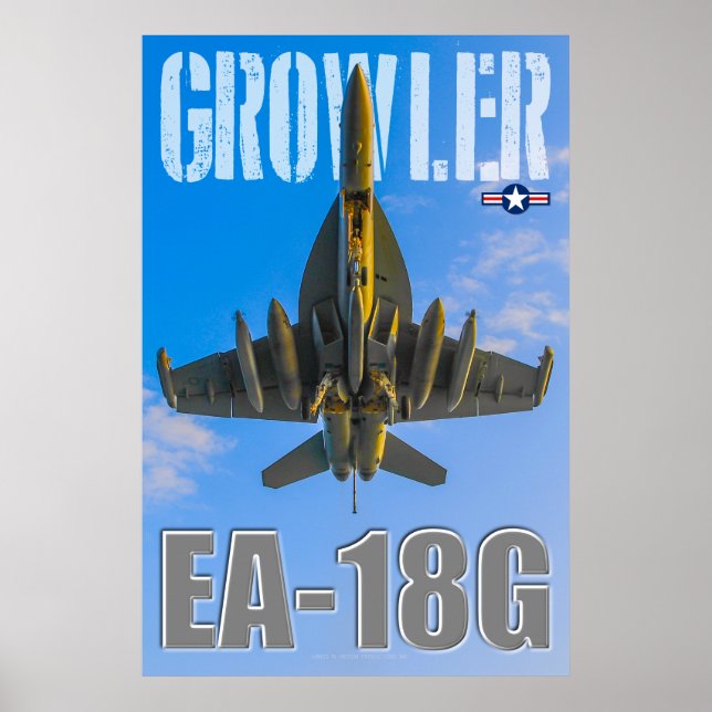 POSTER EA-18G GROWLER (Frente)