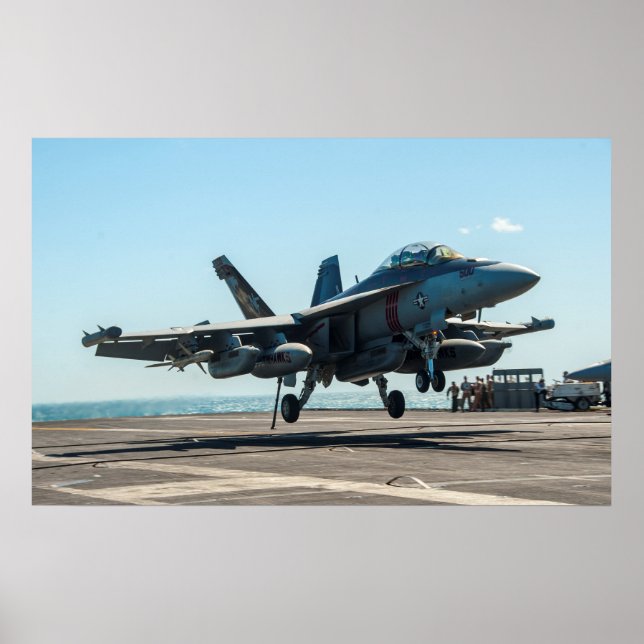 Poster EA-18G Growler (Frente)