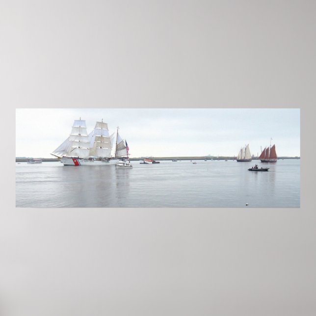 Poster Eagle, Adventure and Roseway (Frente)