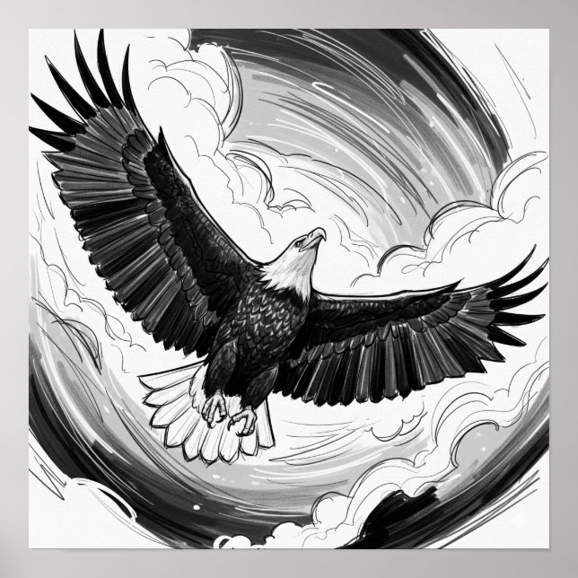 Poster Eagle Concept Art (Frente)