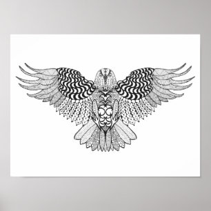 Pôster Eagle inspirado 2