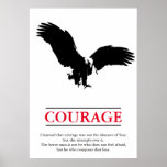 Poster Eagle Motivational Courage Pop Art Inspirational<br><div class="desc">Imagens Motivacionais da Liberdade e Coragem - Águia Patriótica Fearsome - Pop Art Syle American Eagle Imagem de Aterrissagem - Sephia Brown Tones Watercolor Effect American Bald Eagle - Infeliz Americana Bald Eagle: Fotos da Águia Americana Voadora - A águia careca é a ave nacional e símbolo dos EUA.</div>