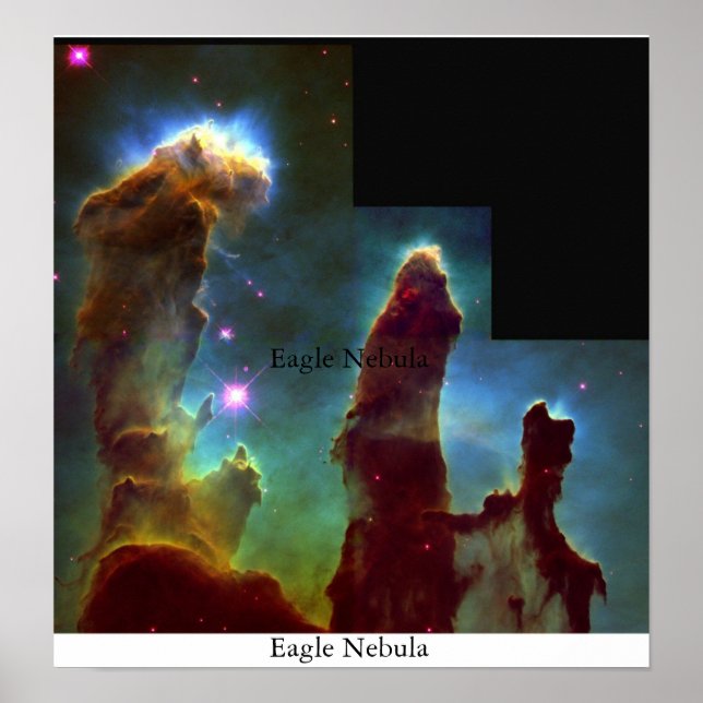 Poster Eagle Nebula (Frente)