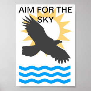Poster Eagle Soaring