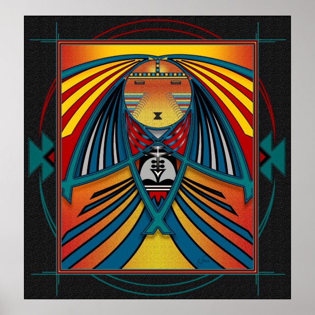 Pôster Eagle Sun (Frente)