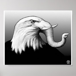 Poster Eaglephant