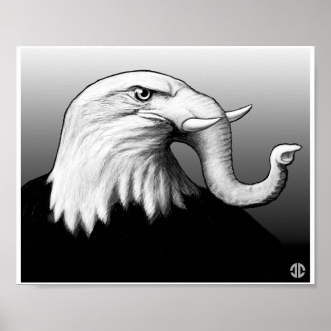 Poster Eaglephant (Frente)