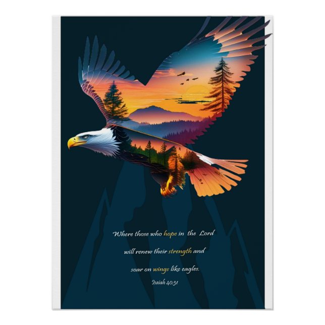 Pôster Eagles Wings Poster (Frente)